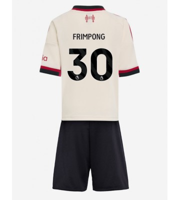 Liverpool Jeremie Frimpong #30 Replica Away Stadium Kit for Kids 2025-26 Short Sleeve (+ pants)